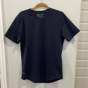 BYLT Drop Cut Lux Tee Size Medium Navy‎ Blue